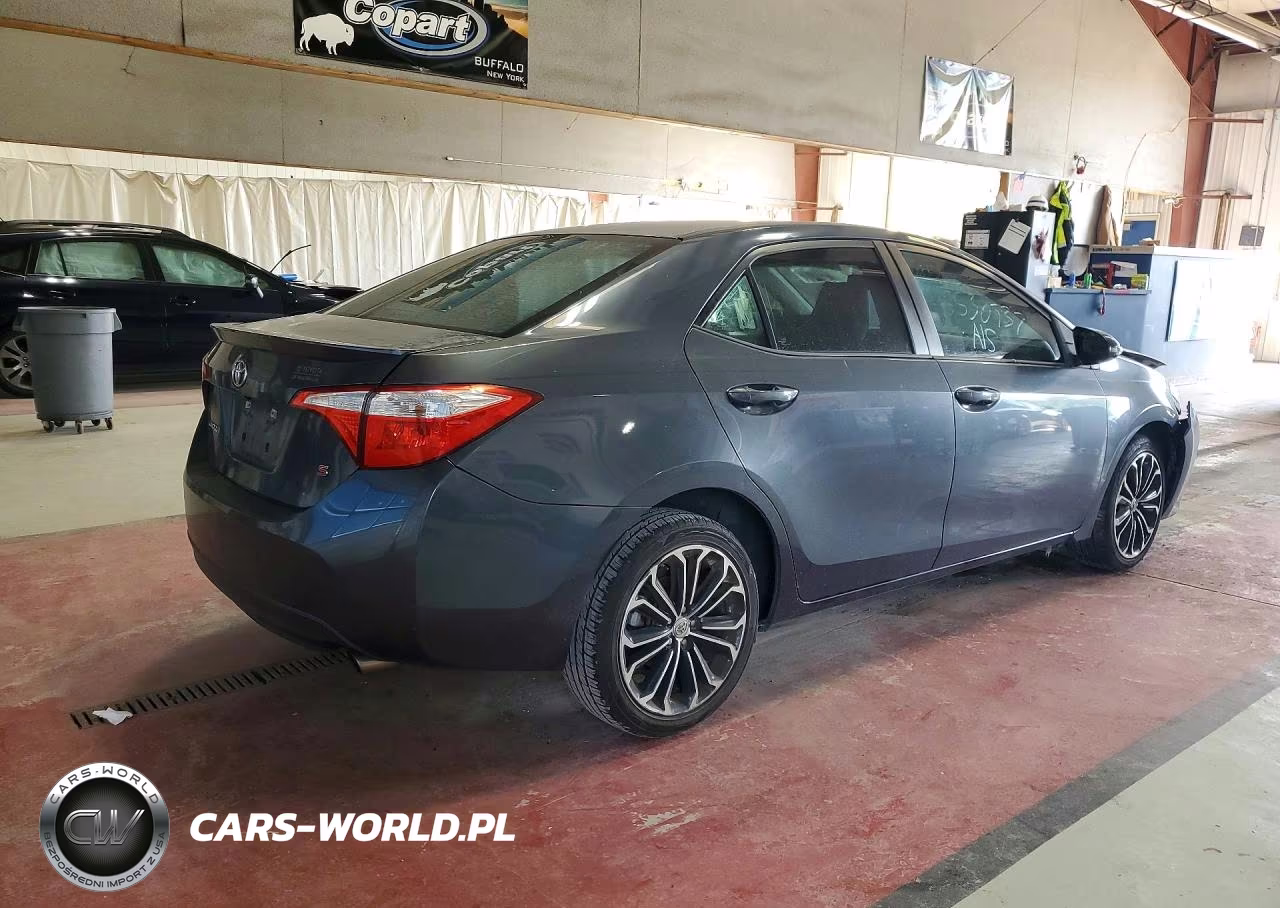 2015 Toyota Corolla S Plus VIN:5YFBURHE9FP270912 - 3