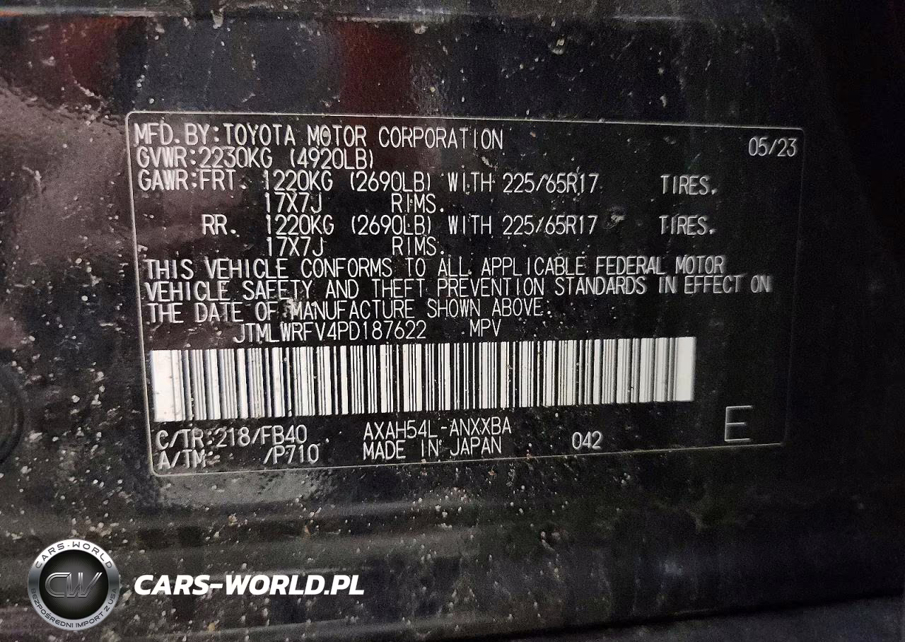 2023 Toyota Rav4 Le VIN:JTMLWRFV4PD187622 - 13