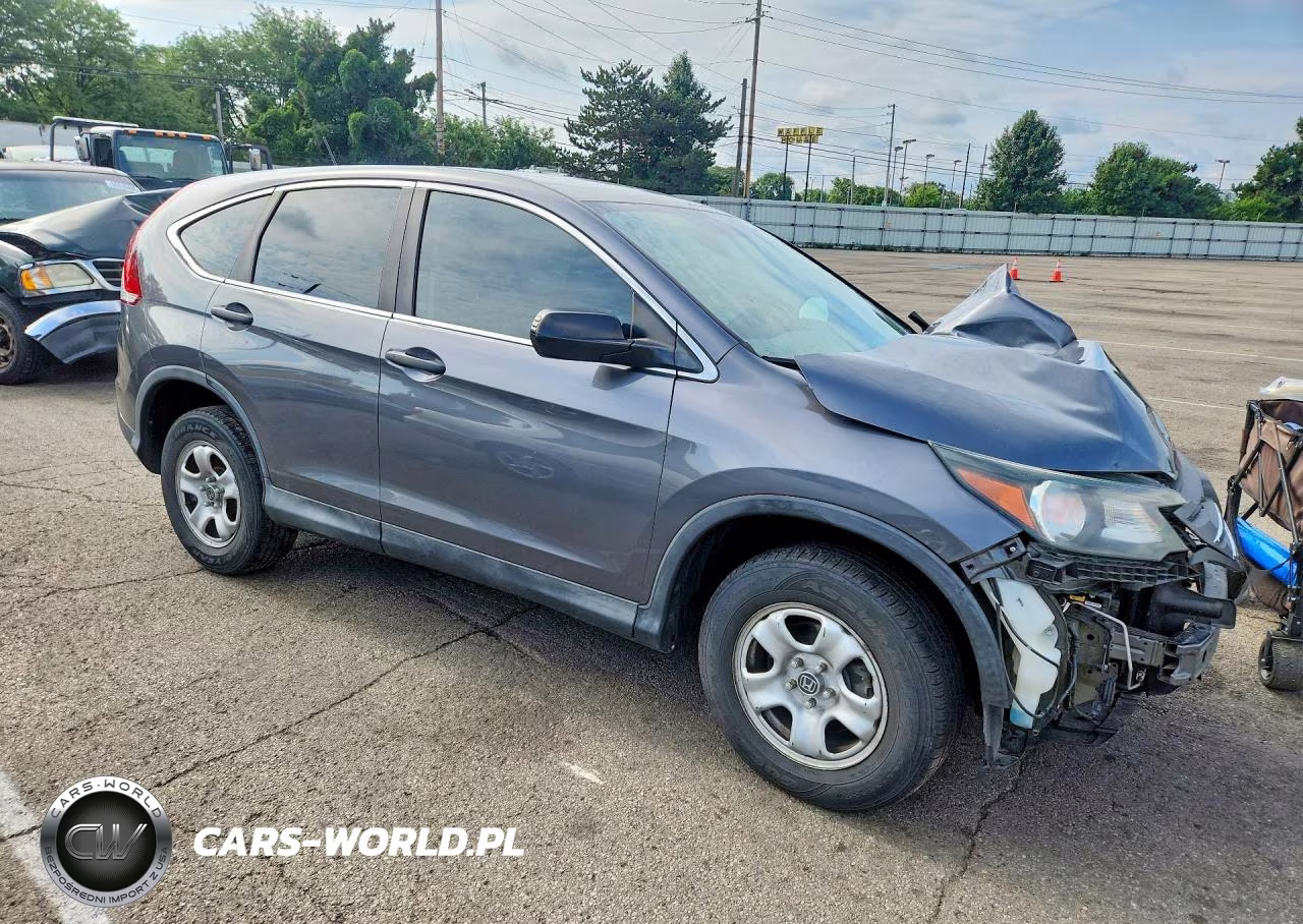 2014 Honda Cr-V Lx VIN:2HKRM4H30EH694796 - 4