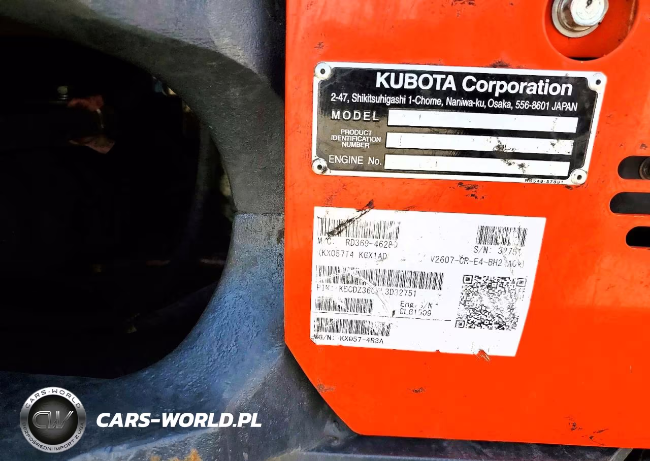2023 Kubota Kx057-4 Mini Excavator VIN:KBCDZ36CEL3D32751 - 10