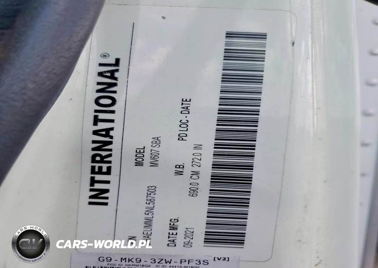 2022 International Mv607 VIN:3HAEUMML5NL587503 - 13