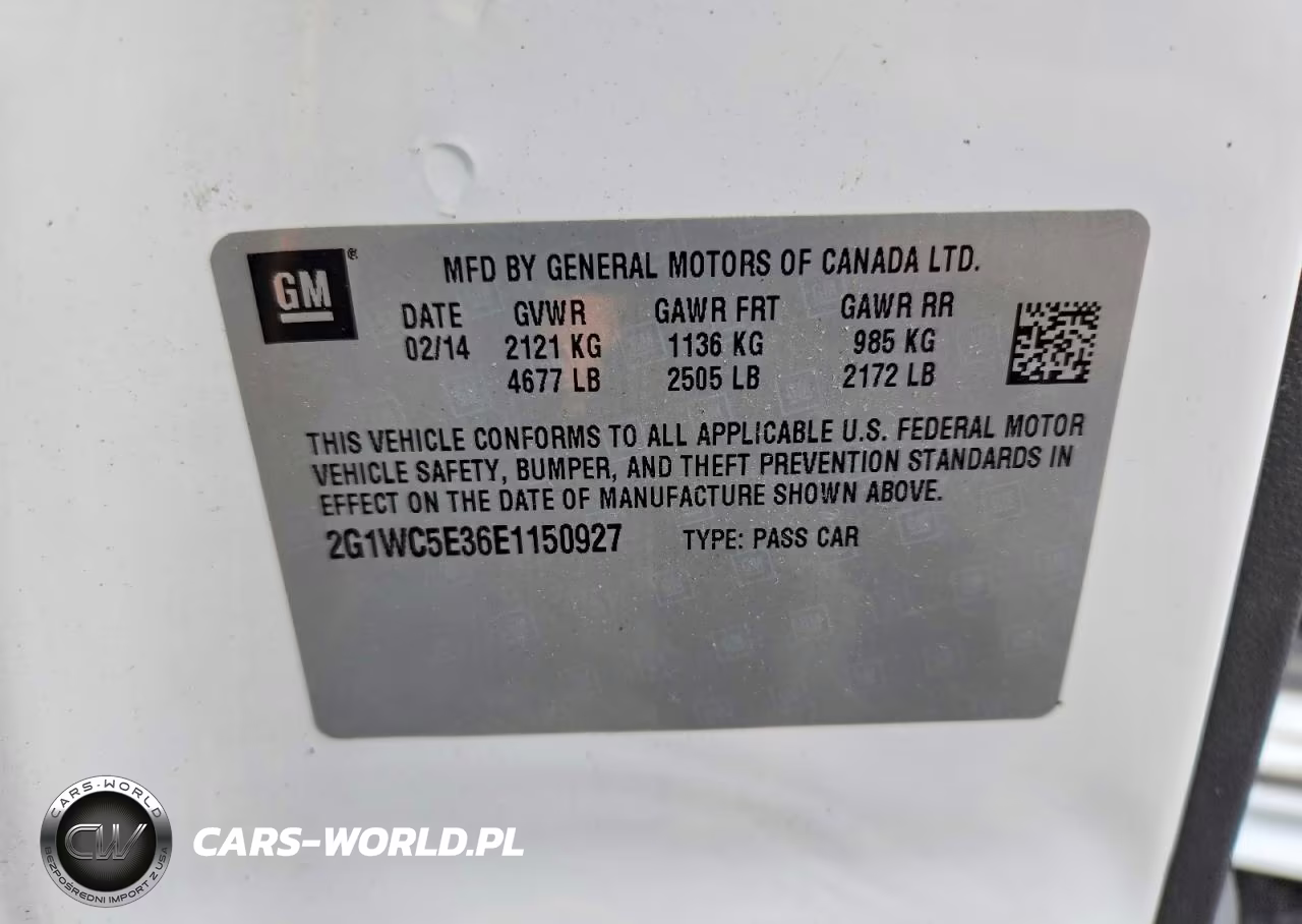 2014 Chevrolet Impala Limited Ltz VIN:2G1WC5E36E1150927 - 13