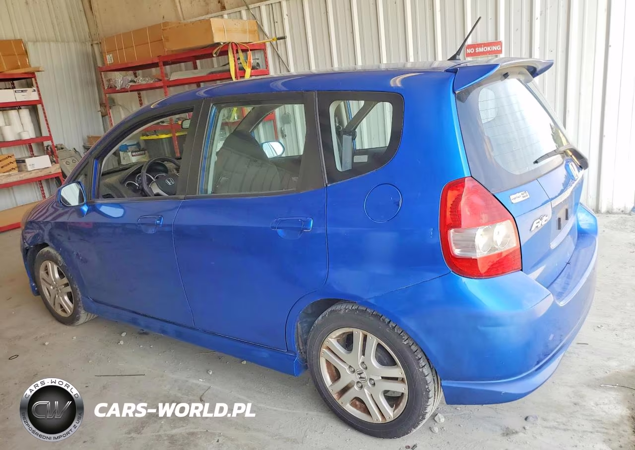 2007 Honda Fit S VIN:JHMGD38627S049307 - 2