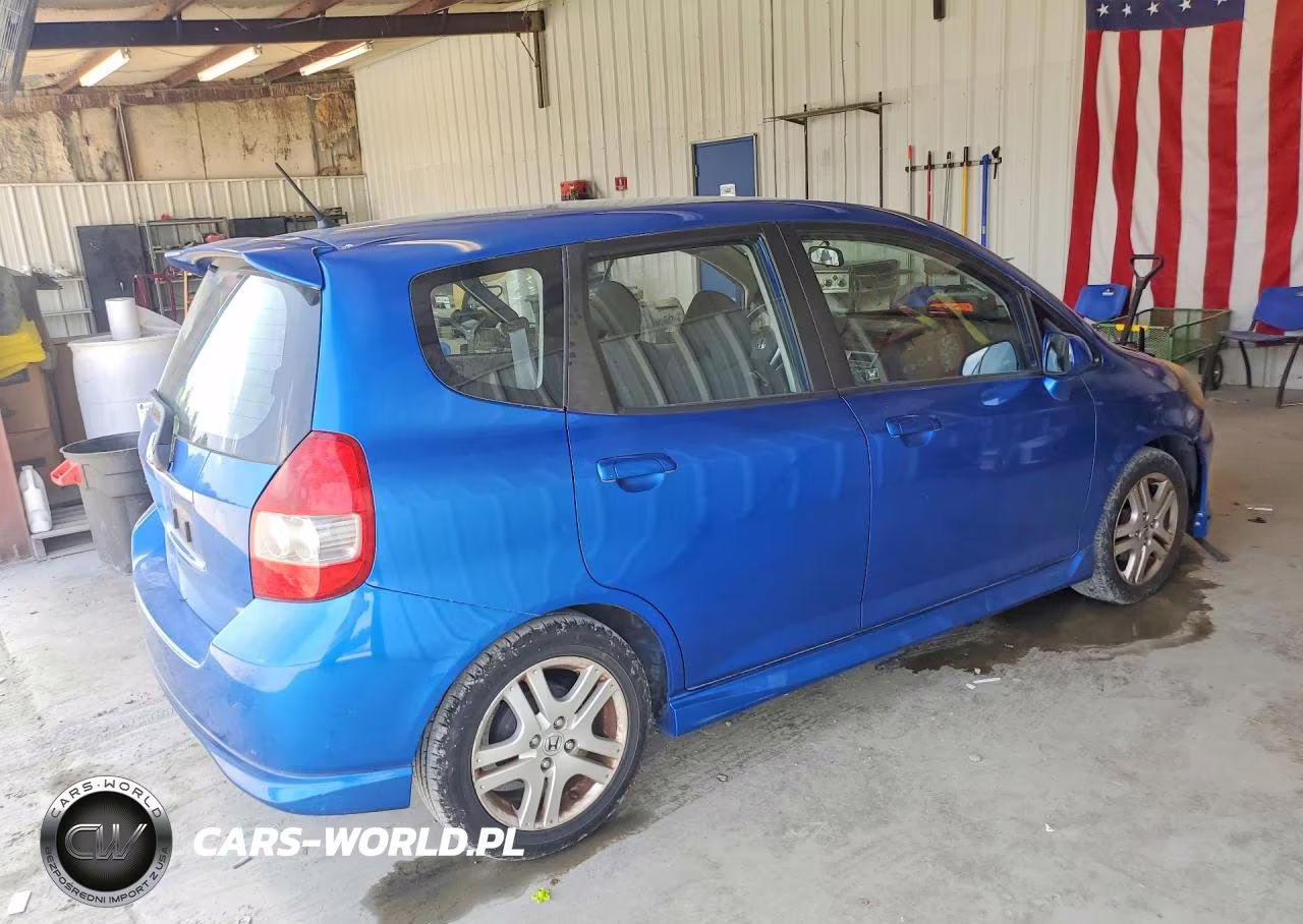 2007 Honda Fit S VIN:JHMGD38627S049307 - 3