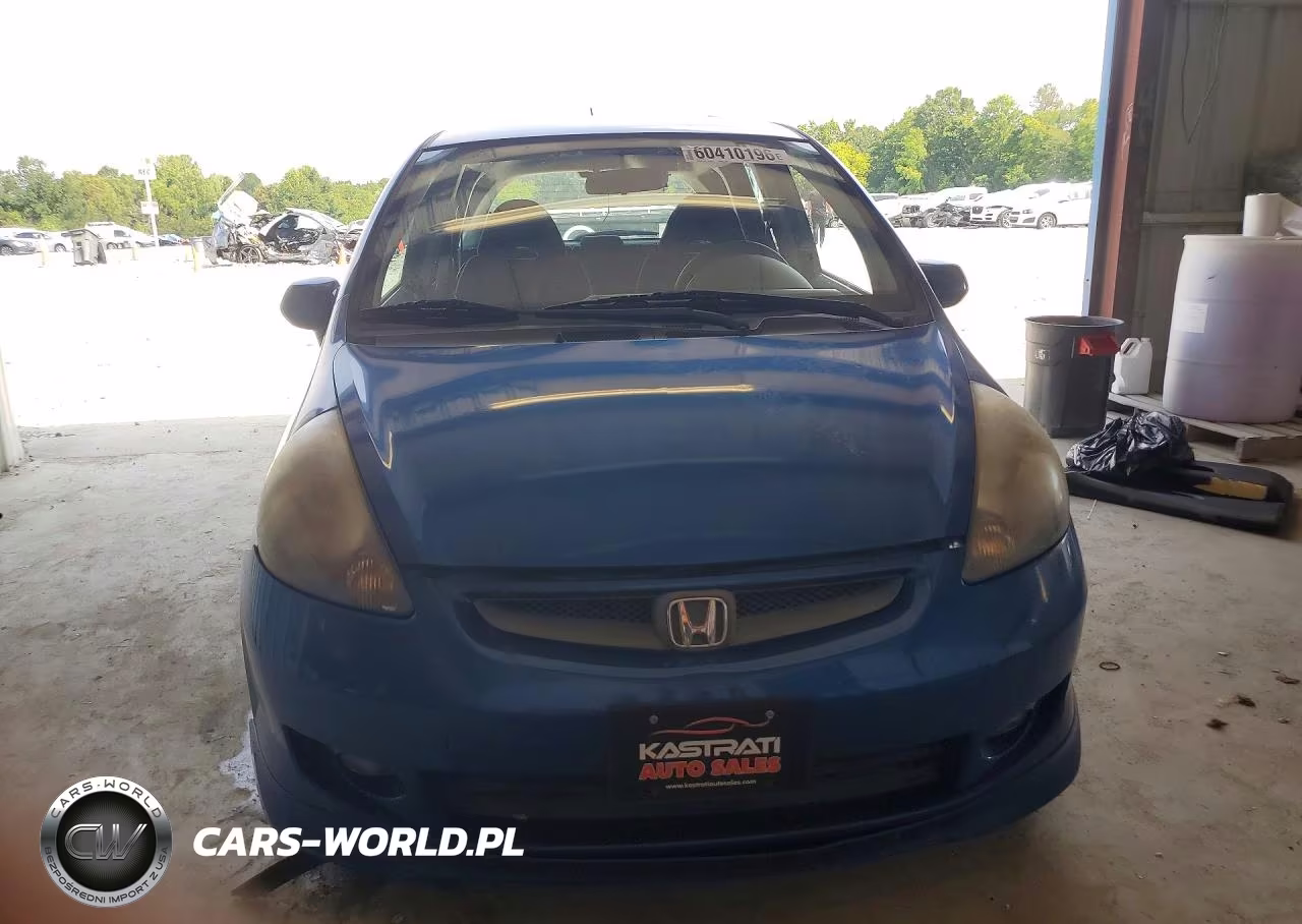 2007 Honda Fit S VIN:JHMGD38627S049307 - 5