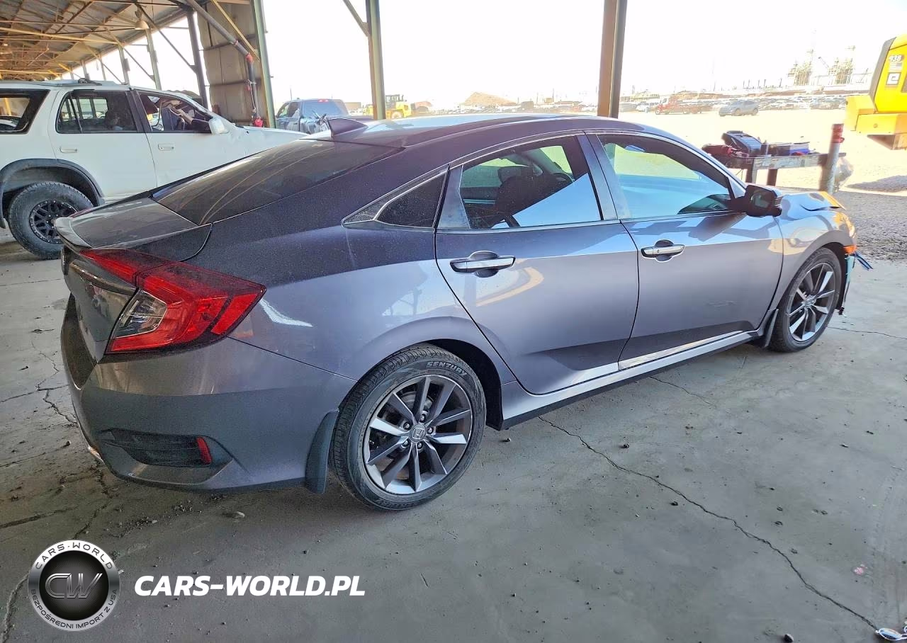 2020 Honda Civic Ex VIN:19XFC1F39LE005220 - 3