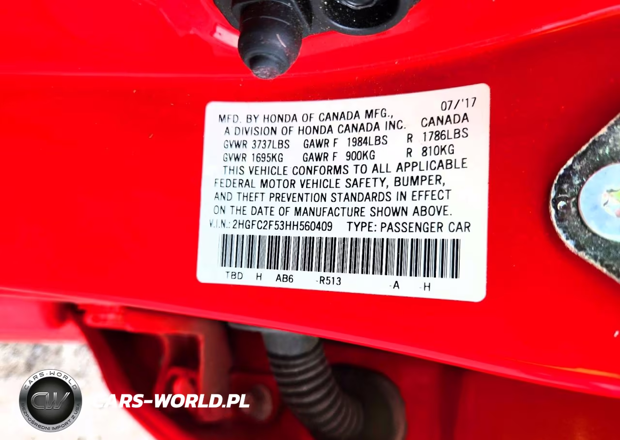 2017 Honda Civic Lx VIN:2HGFC2F53HH560409 - 12