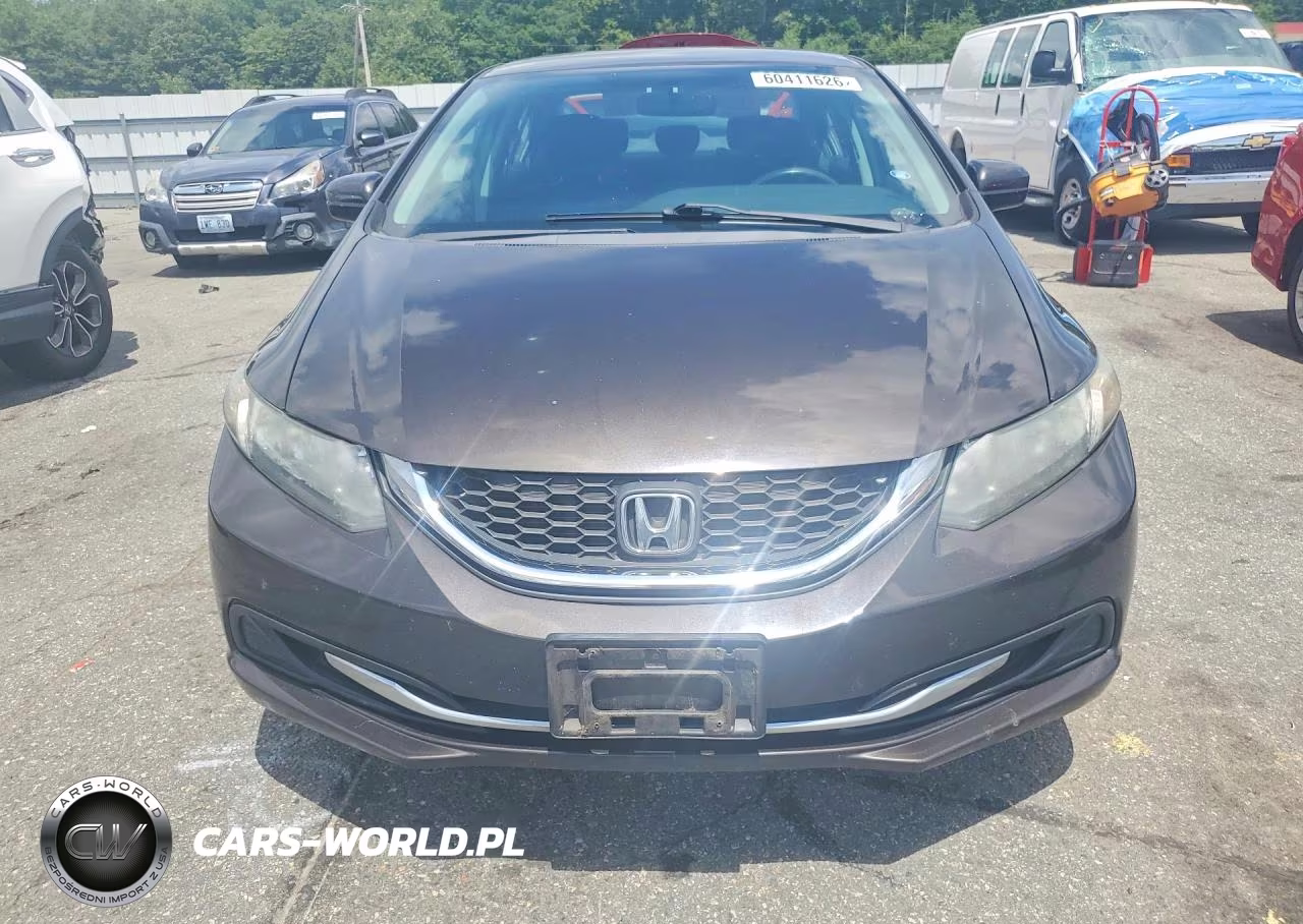 2014 Honda Civic Lx VIN:2HGFB2F57EH510756 - 5