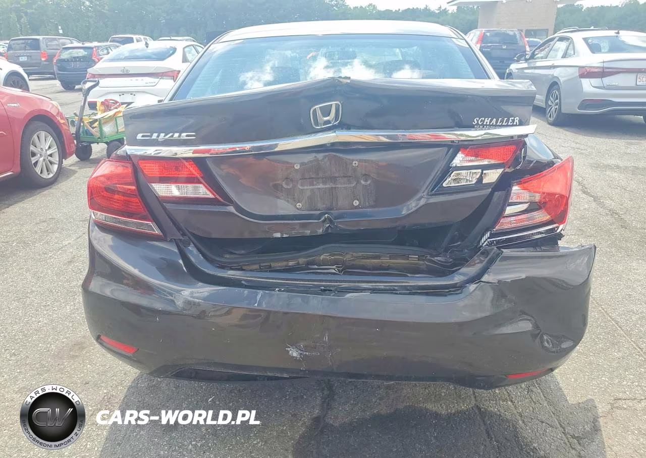2014 Honda Civic Lx VIN:2HGFB2F57EH510756 - 6