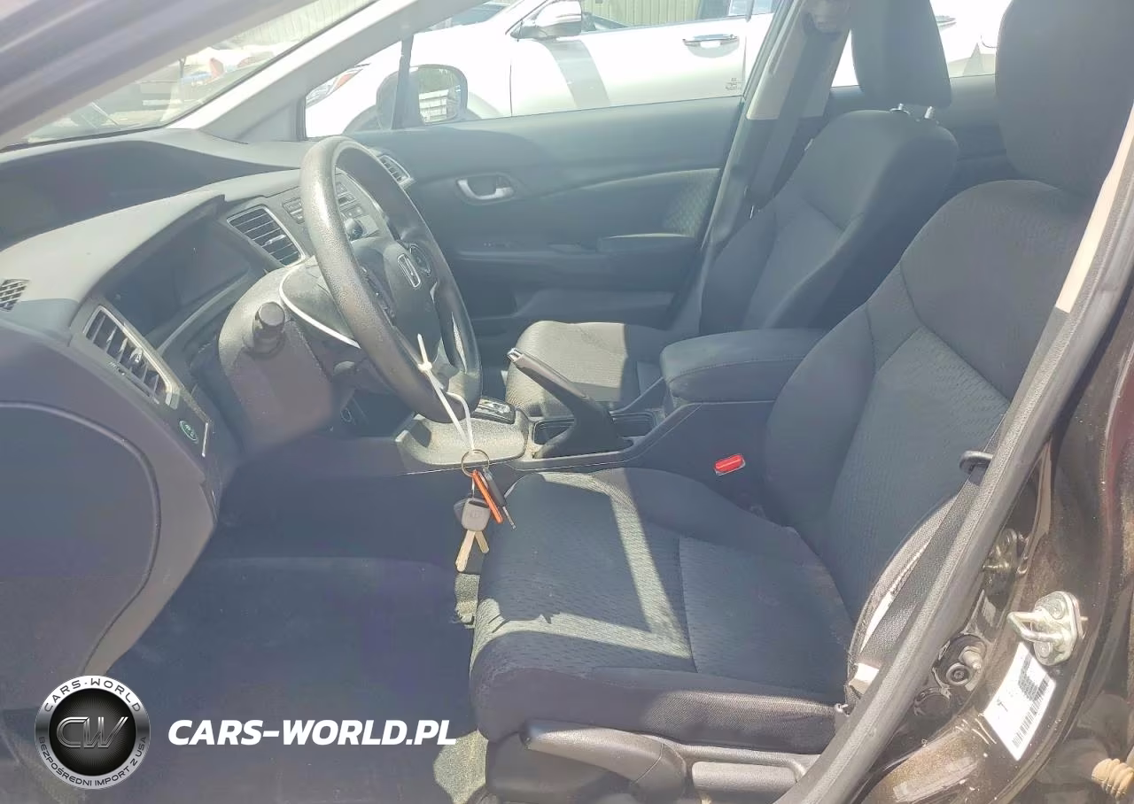 2014 Honda Civic Lx VIN:2HGFB2F57EH510756 - 7
