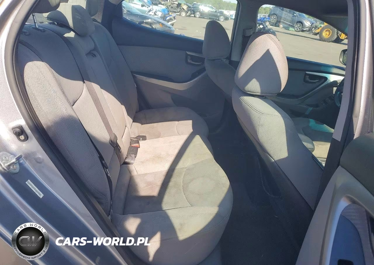 2013 Hyundai Elantra Gls VIN:KMHDH4AE3DU615096 - 10