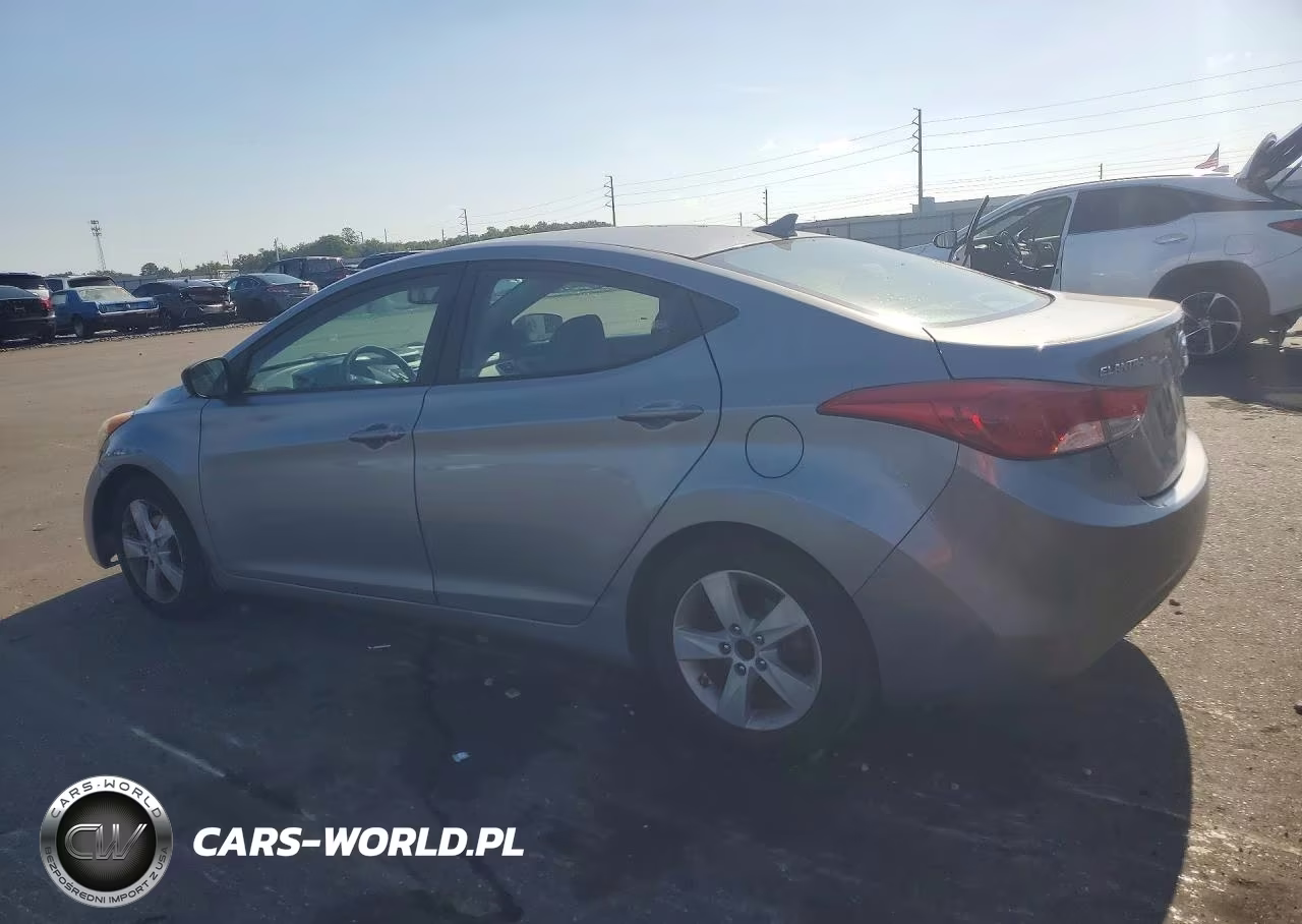 2013 Hyundai Elantra Gls VIN:KMHDH4AE3DU615096 - 2