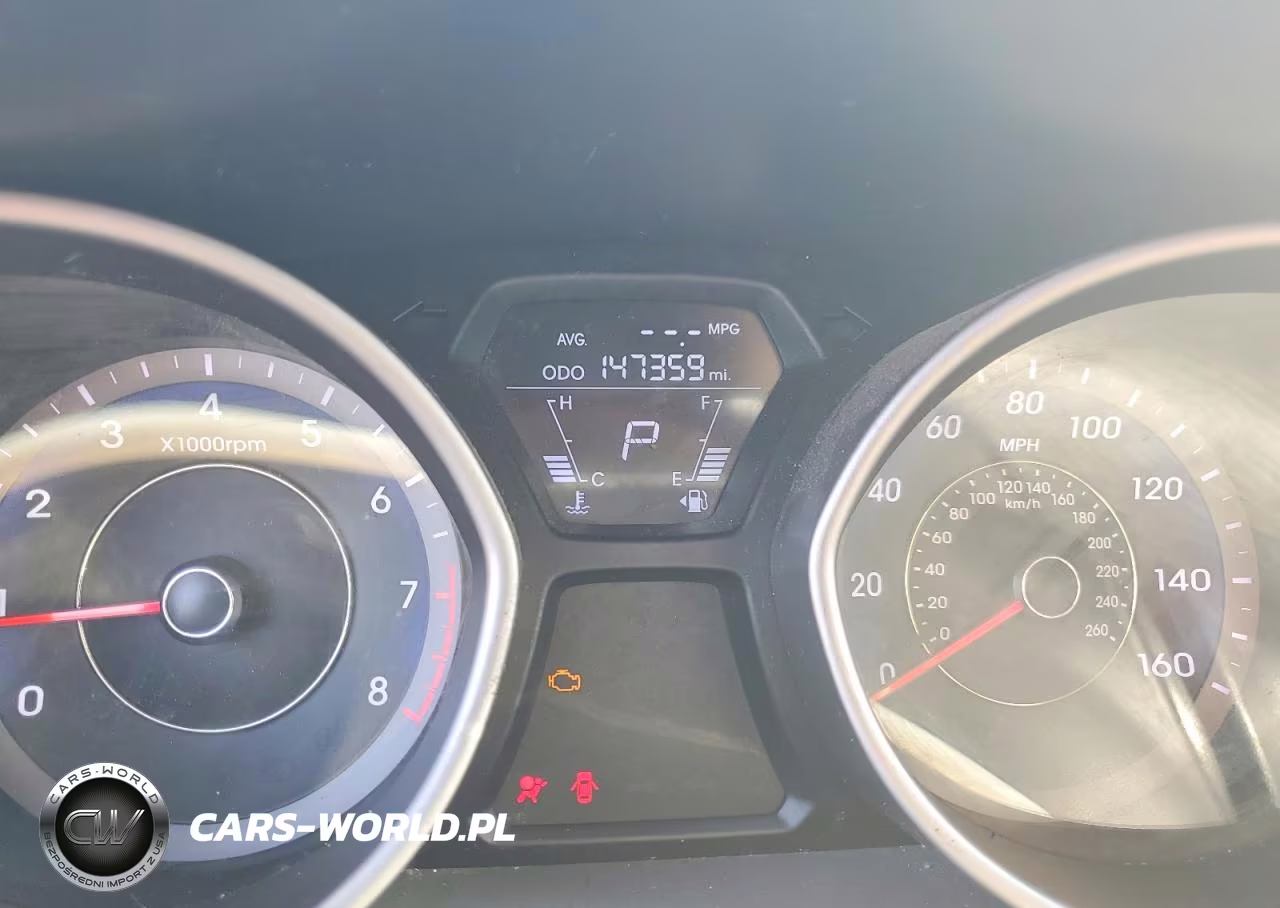 2013 Hyundai Elantra Gls VIN:KMHDH4AE3DU615096 - 9