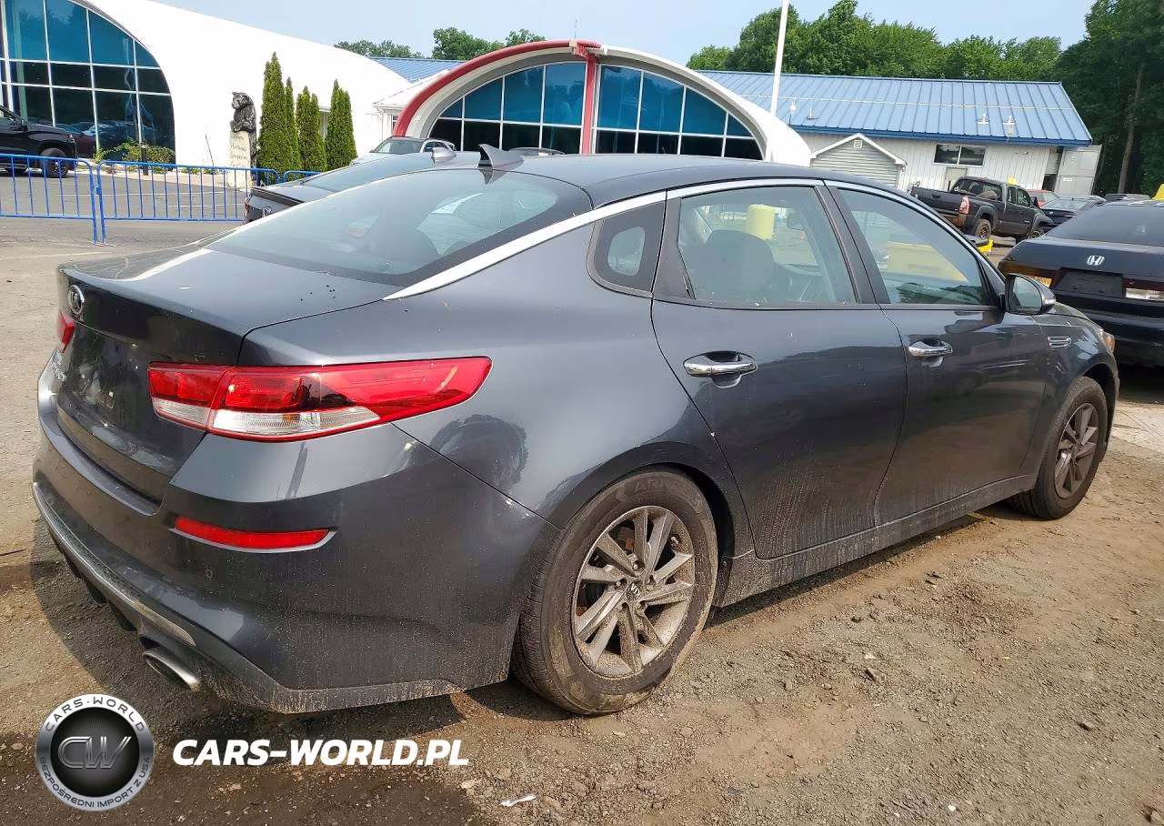2020 Kia Optima Lx VIN:5XXGT4L30LG435557 - 3