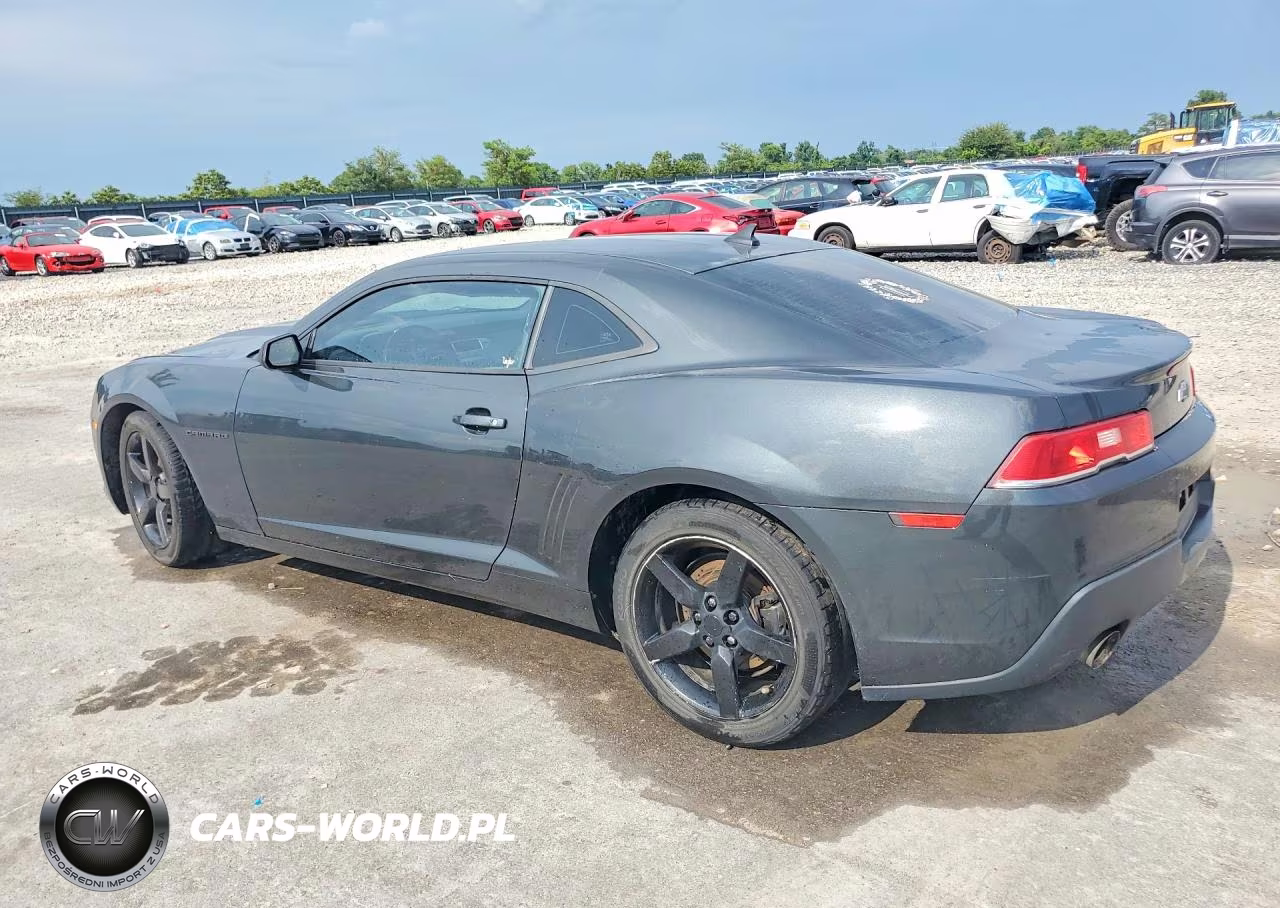 2015 Chevrolet Camaro Lt VIN:2G1FD1E33F9310285 - 2