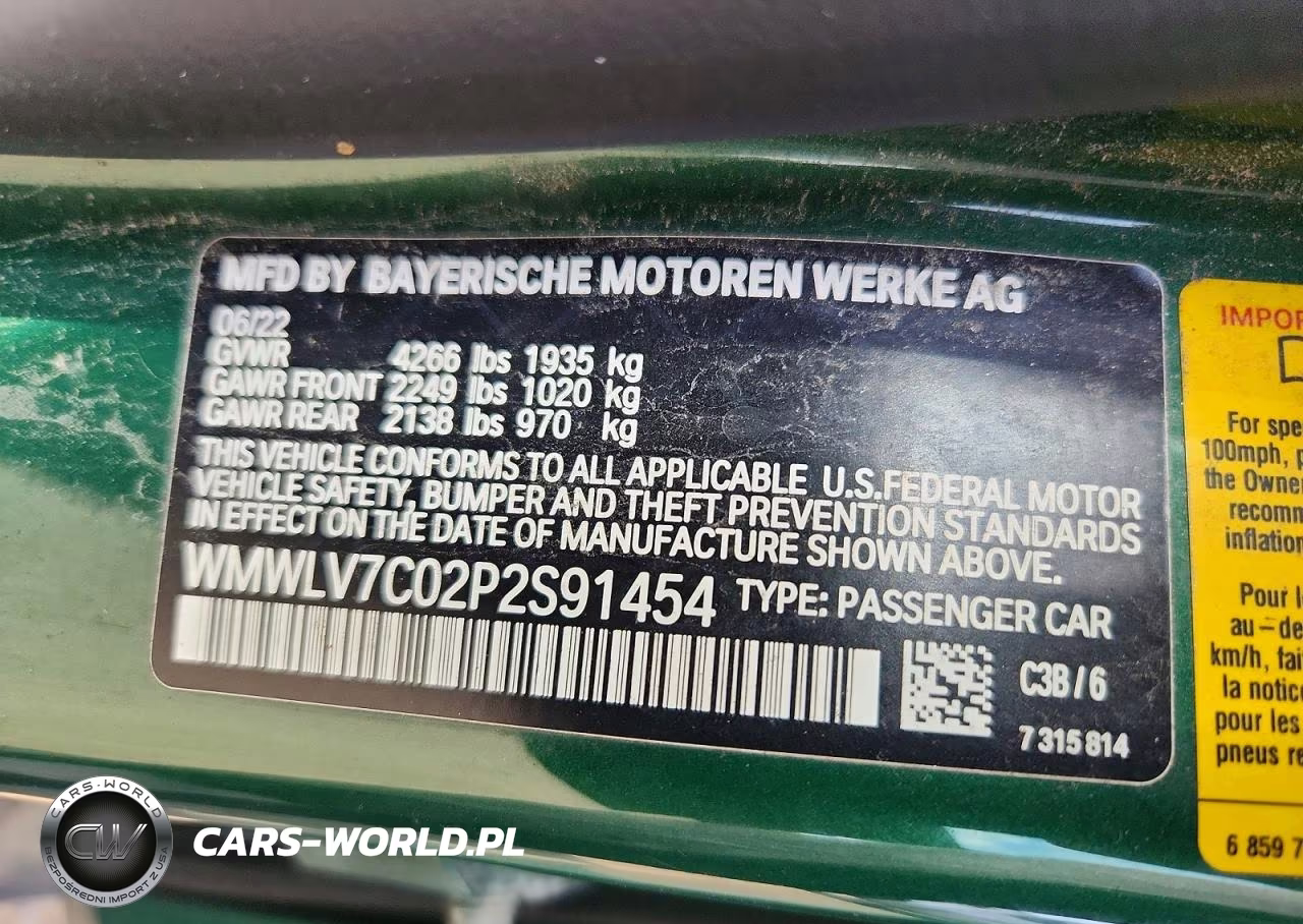 2023 Mini Cooper S Clubman VIN:WMWLV7C02P2S91454 - 12