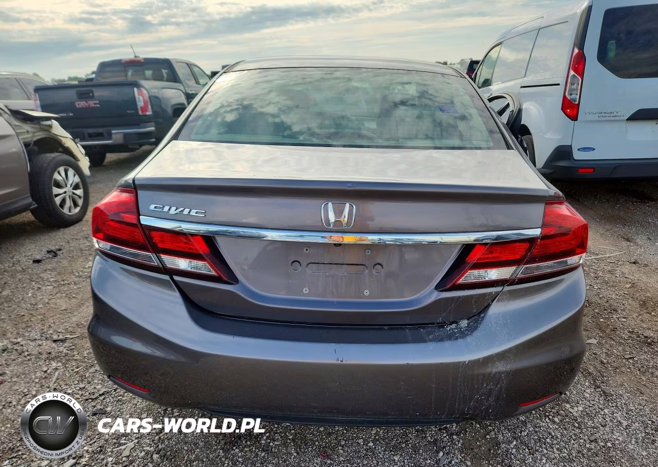 2013 Honda Civic Lx VIN:19XFB2F50DE031524 - 6
