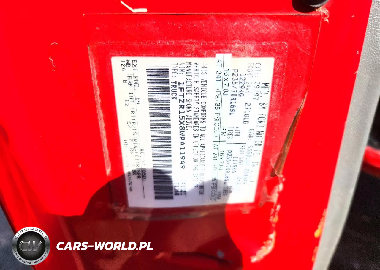 1998 Ford Ranger Super Cab VIN:1FTZR15X8WPA11949 - 12