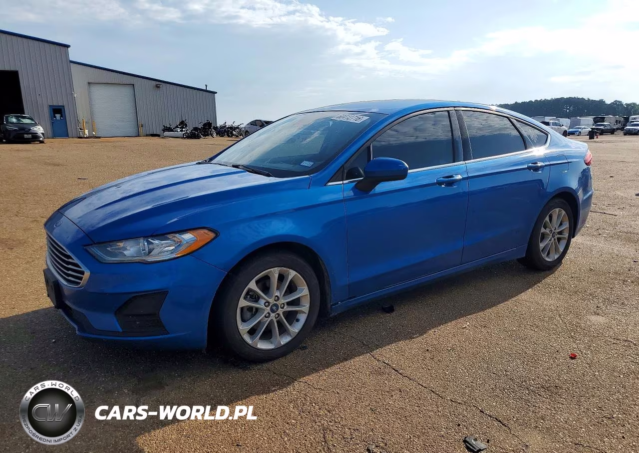 2019 Ford Fusion Se VIN:3FA6P0HDXKR170310 - 1