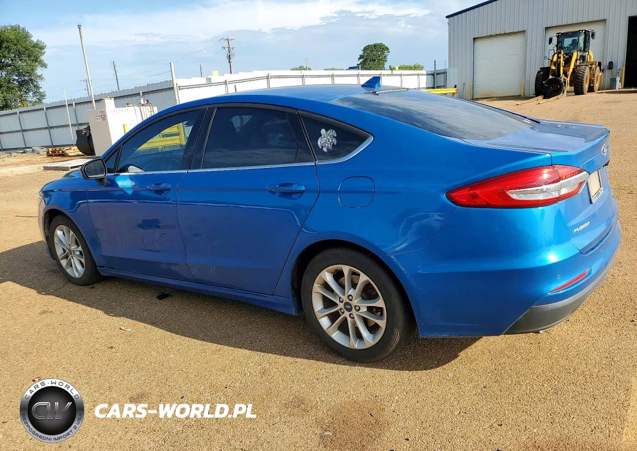 2019 Ford Fusion Se VIN:3FA6P0HDXKR170310 - 2