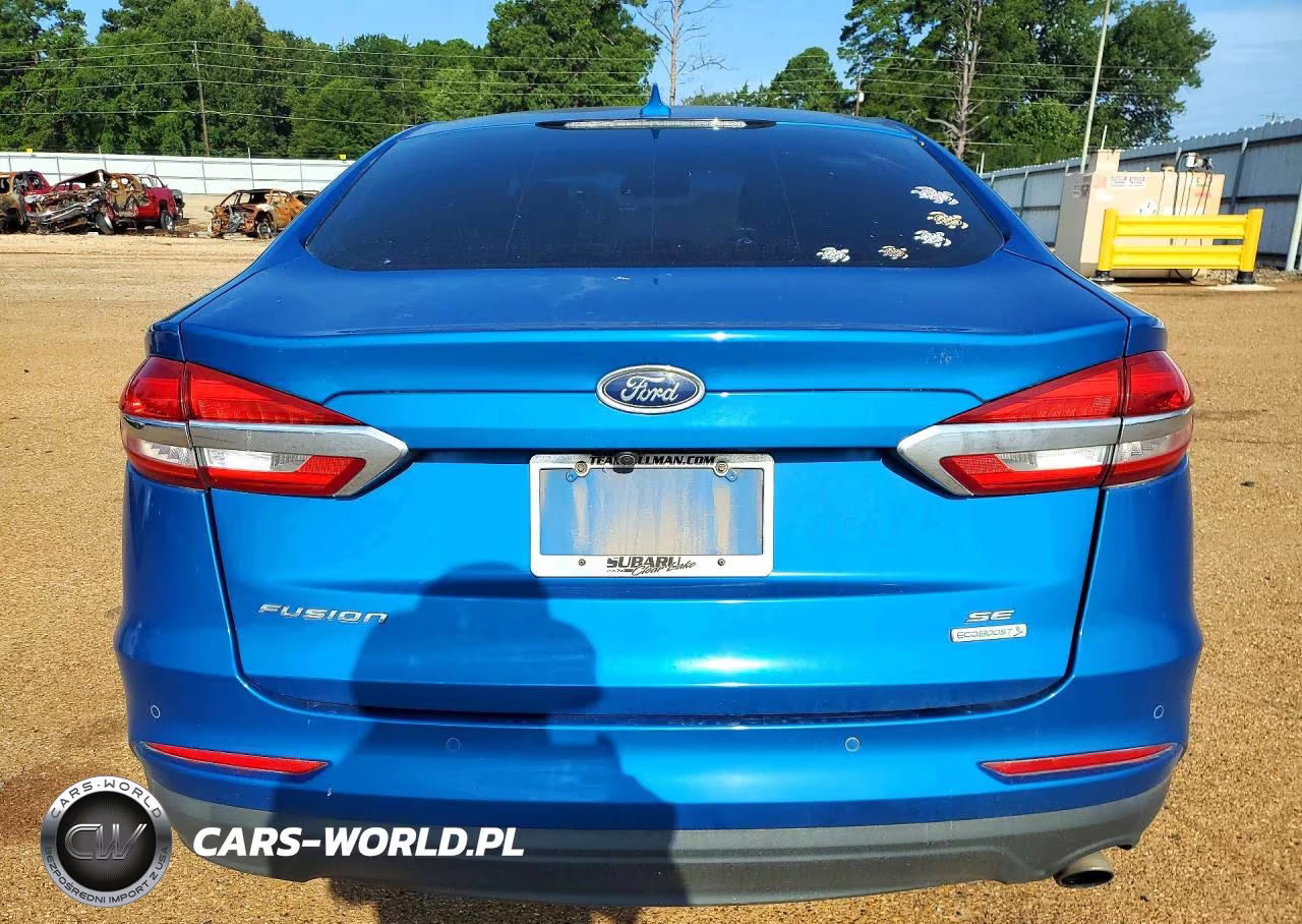 2019 Ford Fusion Se VIN:3FA6P0HDXKR170310 - 6