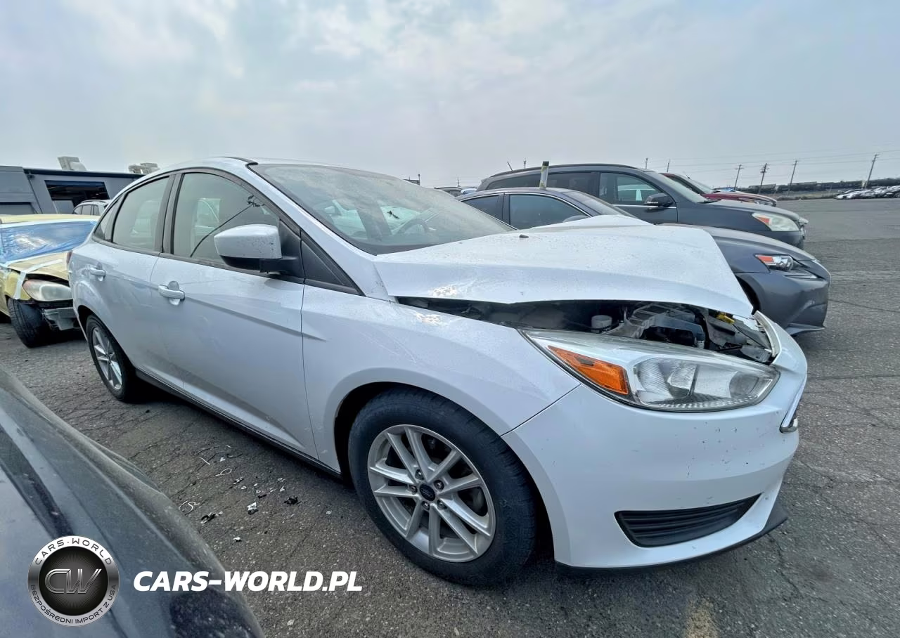 2018 Ford Focus Se VIN:1FADP3F23JL205857 - 4