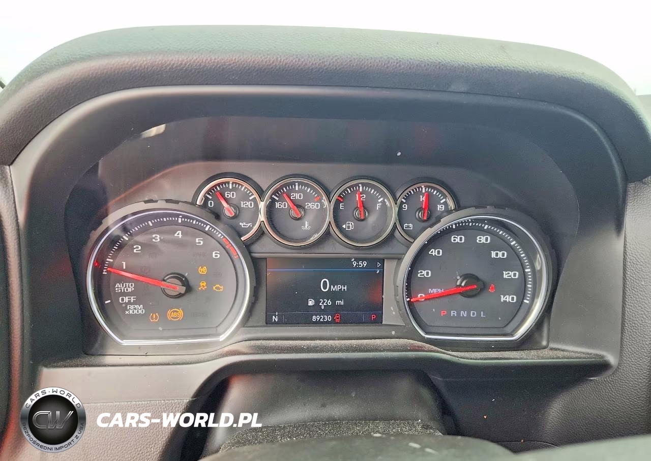 2019 Chevrolet Silverado C1500 Rst VIN:1GCRWDEK3KZ190172 - 9