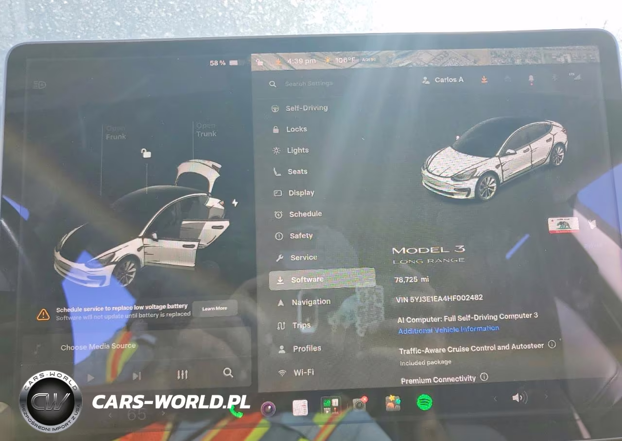 2017 Tesla Model 3 VIN:5YJ3E1EA4HF002482 - 9
