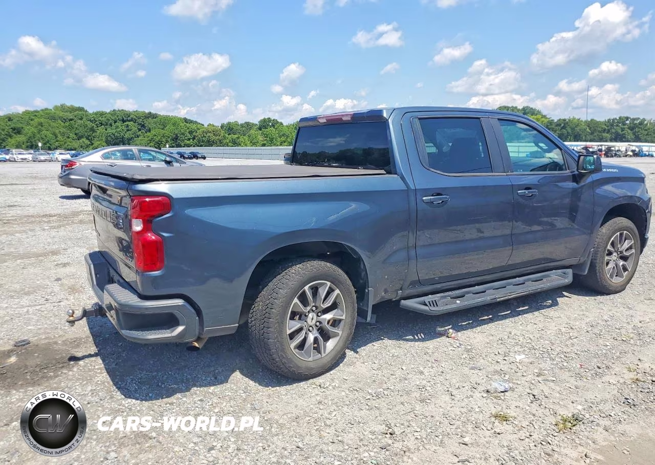 2020 Chevrolet Silverado K1500 Rst VIN:3GCPYEEK6LG136065 - 3