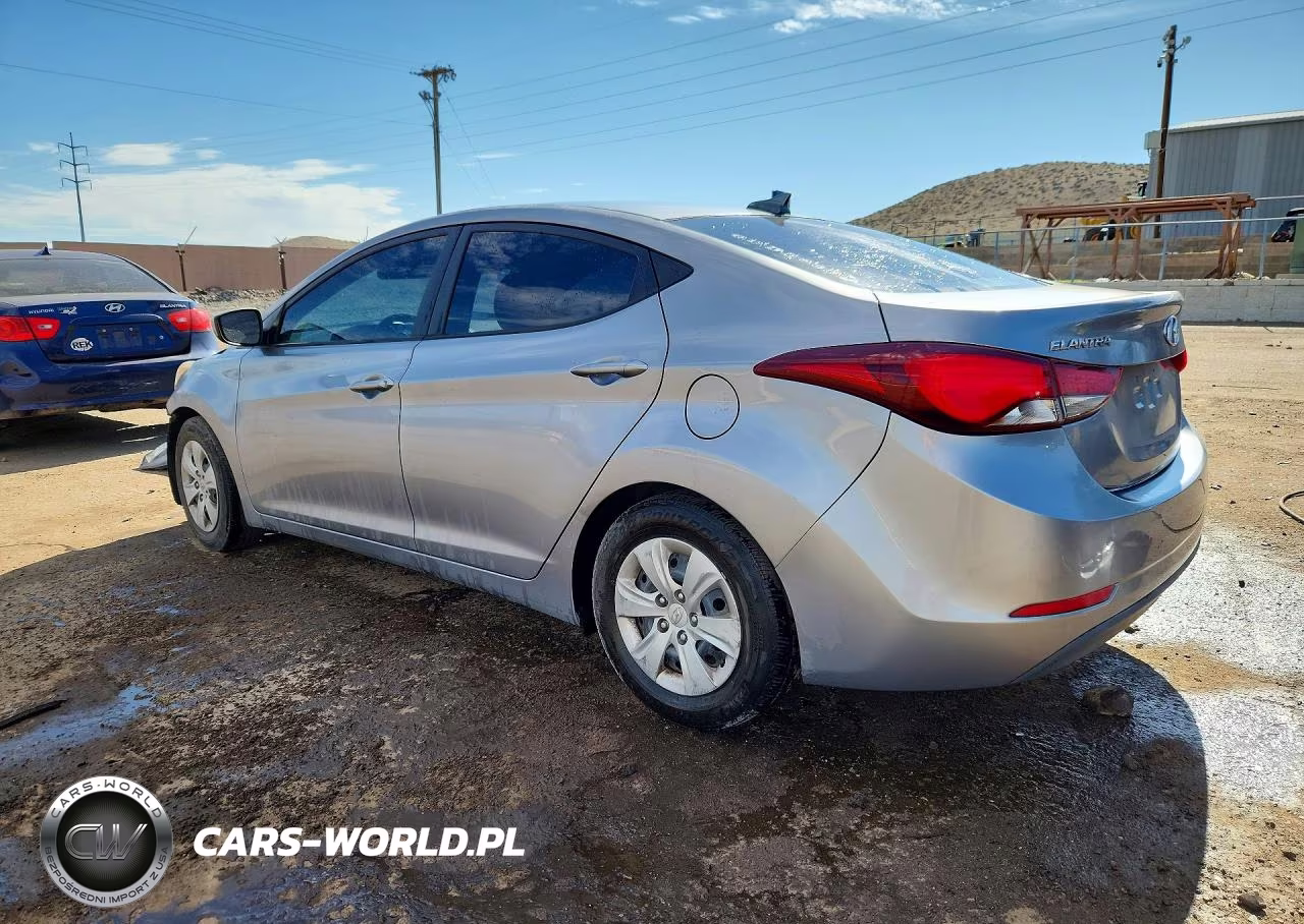 2016 Hyundai Elantra Se VIN:5NPDH4AE9GH694485 - 2