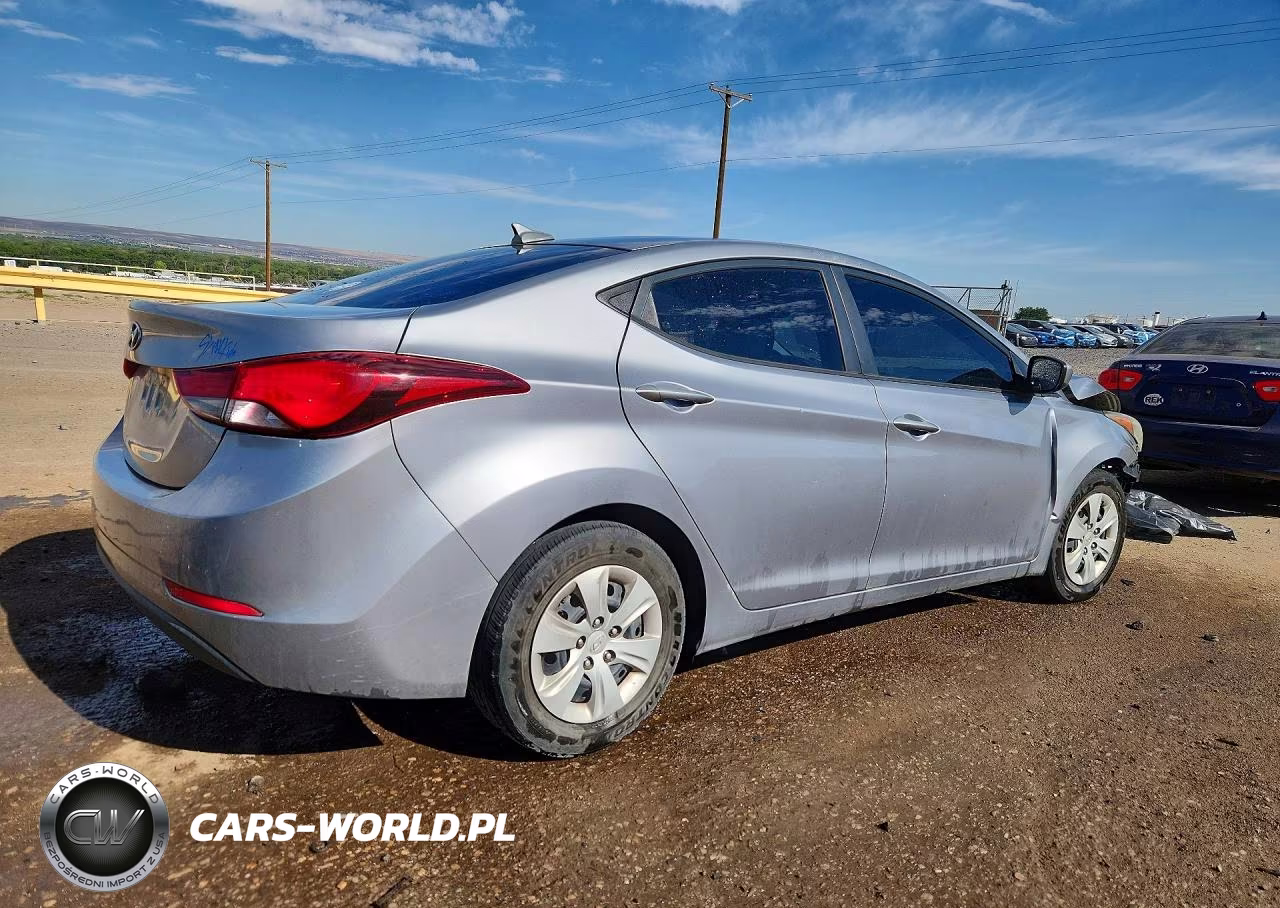 2016 Hyundai Elantra Se VIN:5NPDH4AE9GH694485 - 3