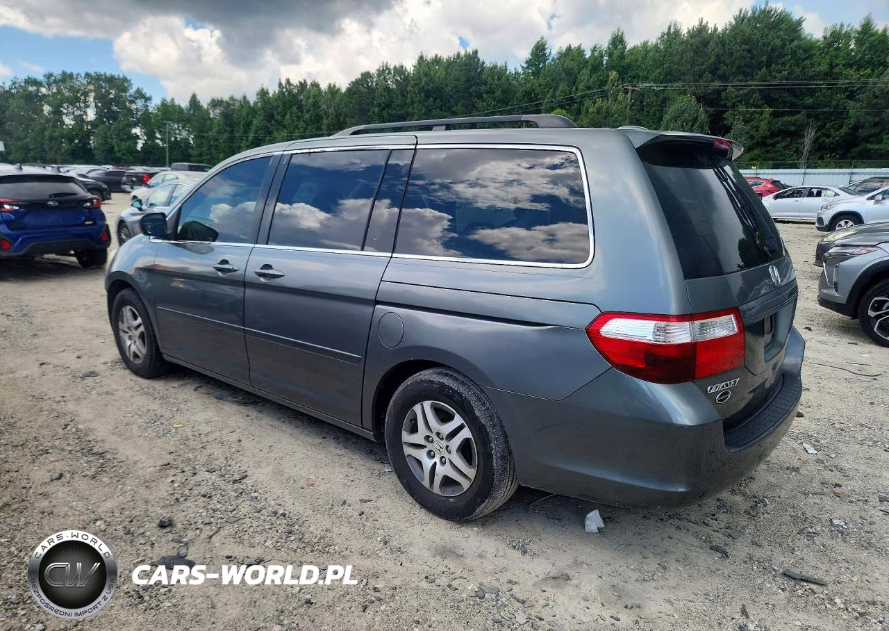 2007 Honda Odyssey Exl VIN:5FNRL38797B408994 - 2