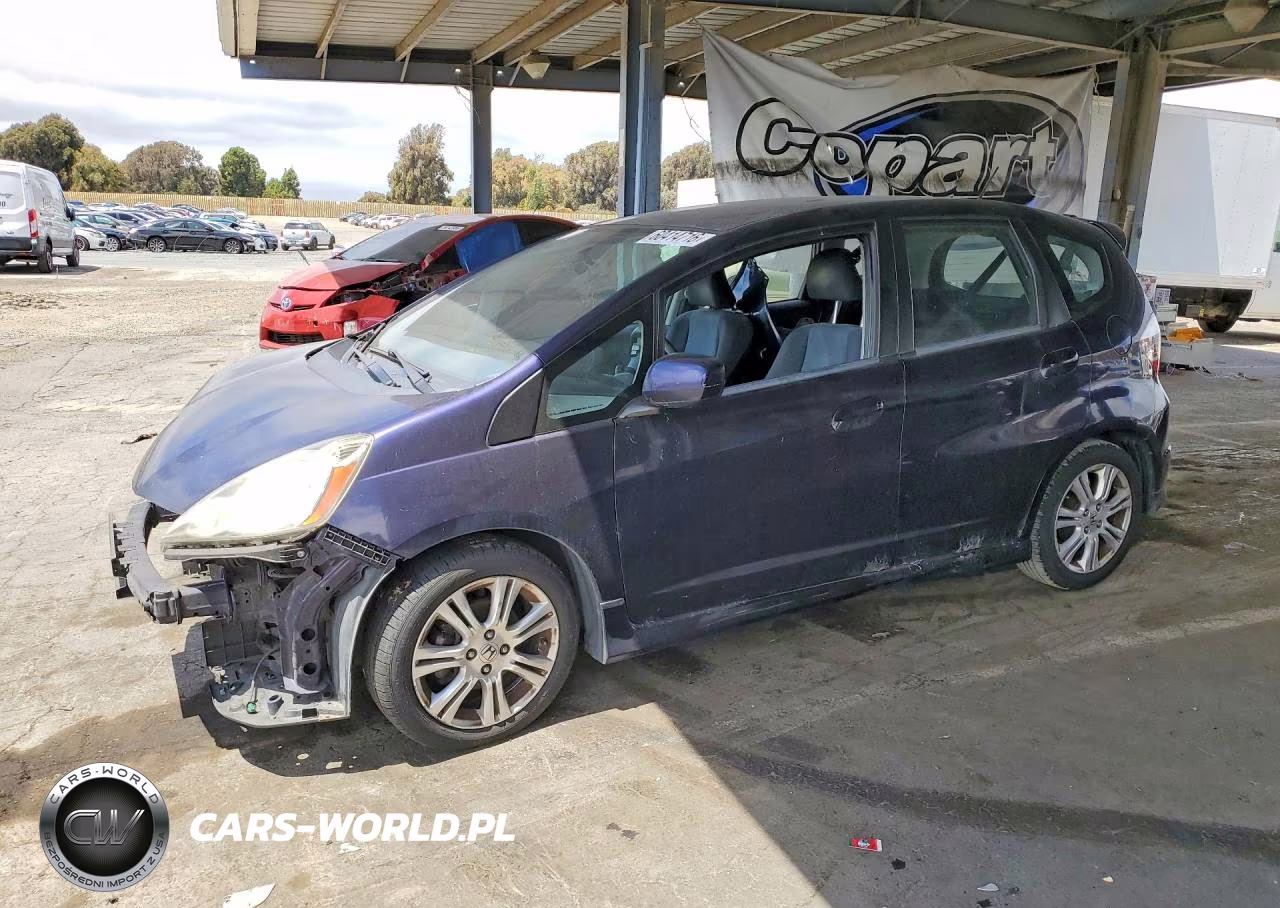 2009 Honda Fit Sport VIN:JHMGE88449S052625 - 1