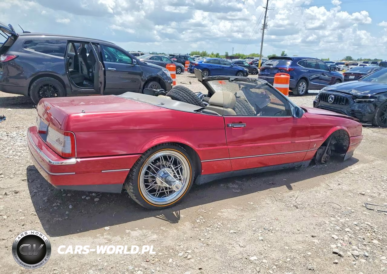 1993 Cadillac Allante VIN:1G6VS3396PU126011 - 3
