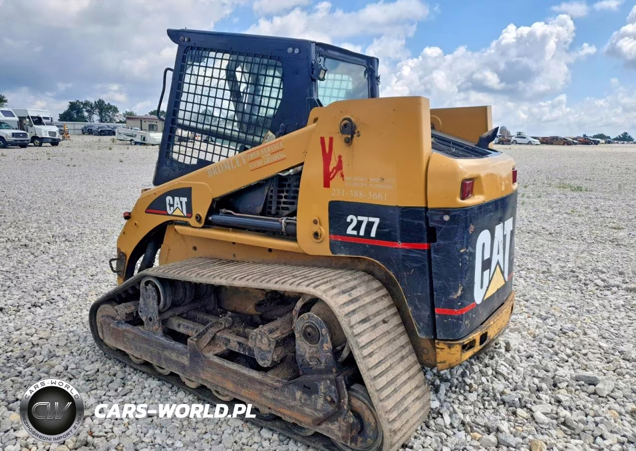 2003 Caterpillar 277 Tracked Skid Steer Loader VIN:CAT00277TCNC02438 - 3