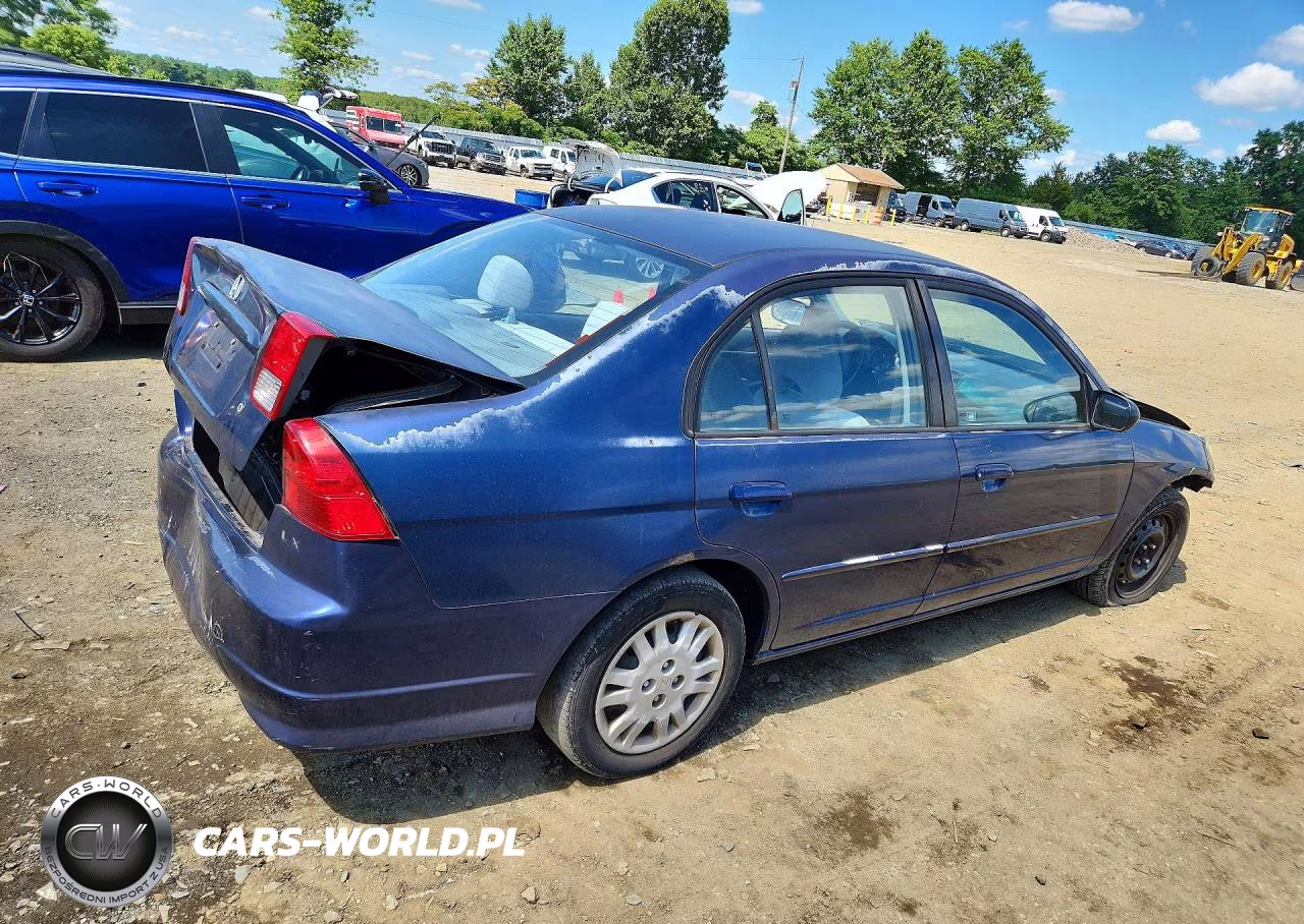 2004 Honda Civic Lx VIN:2HGES16564H620573 - 3