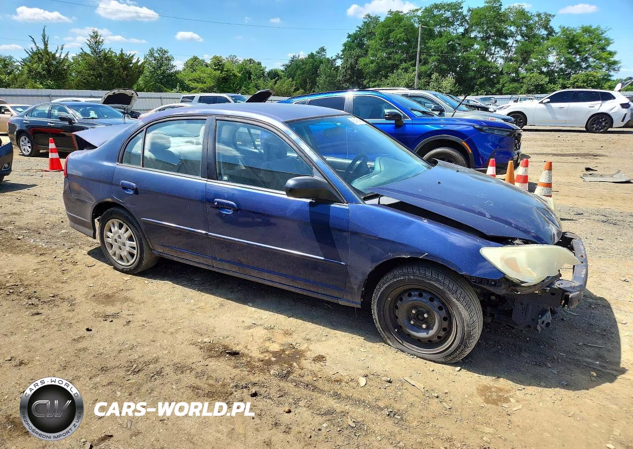 2004 Honda Civic Lx VIN:2HGES16564H620573 - 4