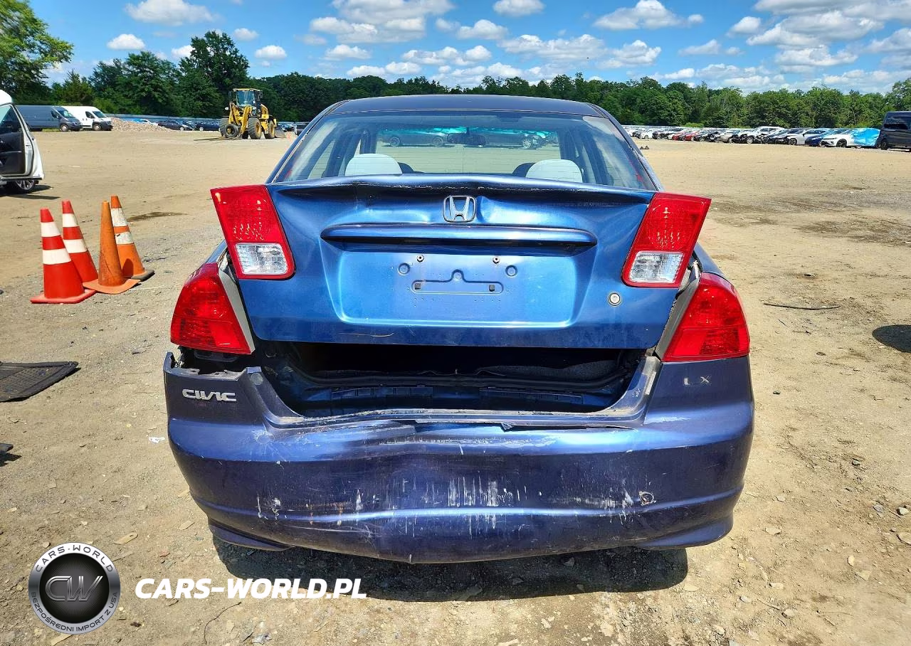 2004 Honda Civic Lx VIN:2HGES16564H620573 - 6