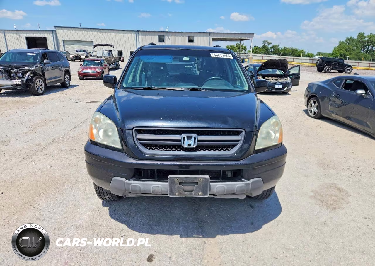 2003 Honda Pilot Exl VIN:2HKYF18513H557739 - 5