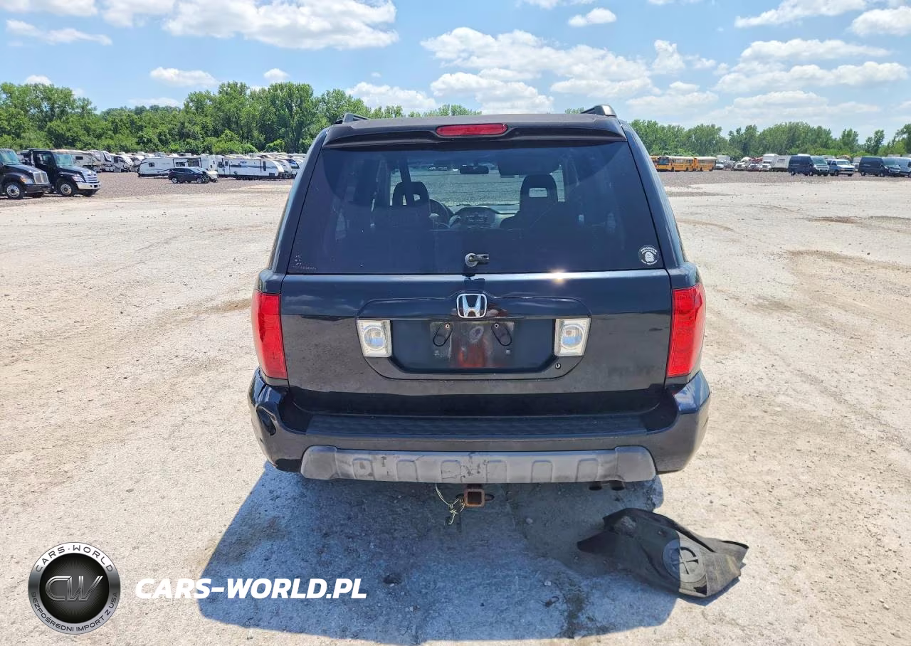 2003 Honda Pilot Exl VIN:2HKYF18513H557739 - 6