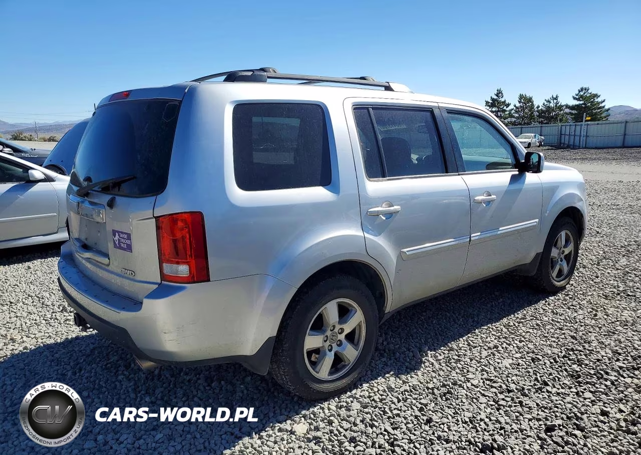 2011 Honda Pilot Exl VIN:5FNYF4H63BB051224 - 3