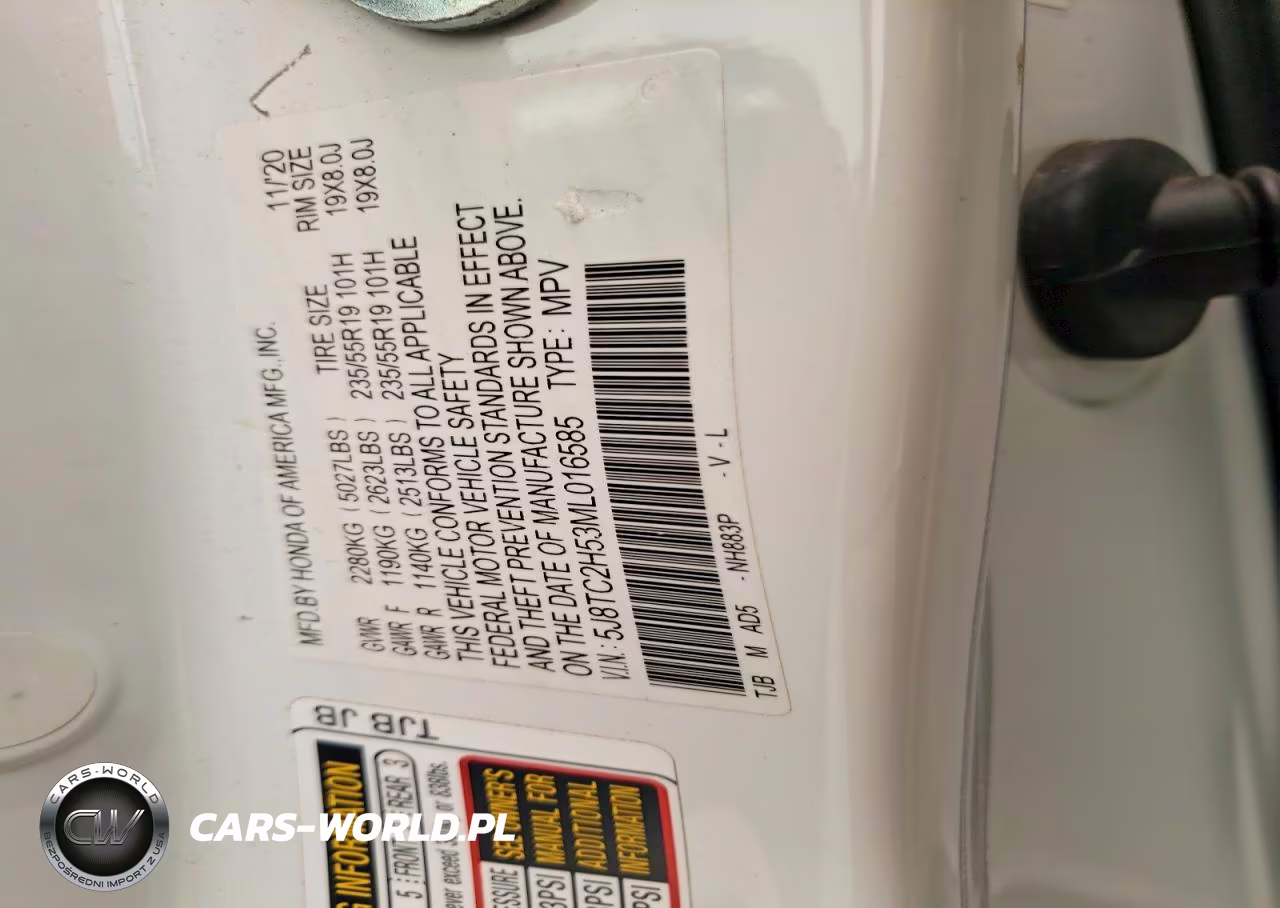2021 Acura Rdx Technology VIN:5J8TC2H53ML016585 - 13