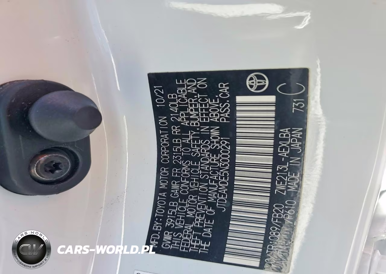 2022 Toyota Corolla Le VIN:JTDEAMDE5N3000291 - 12