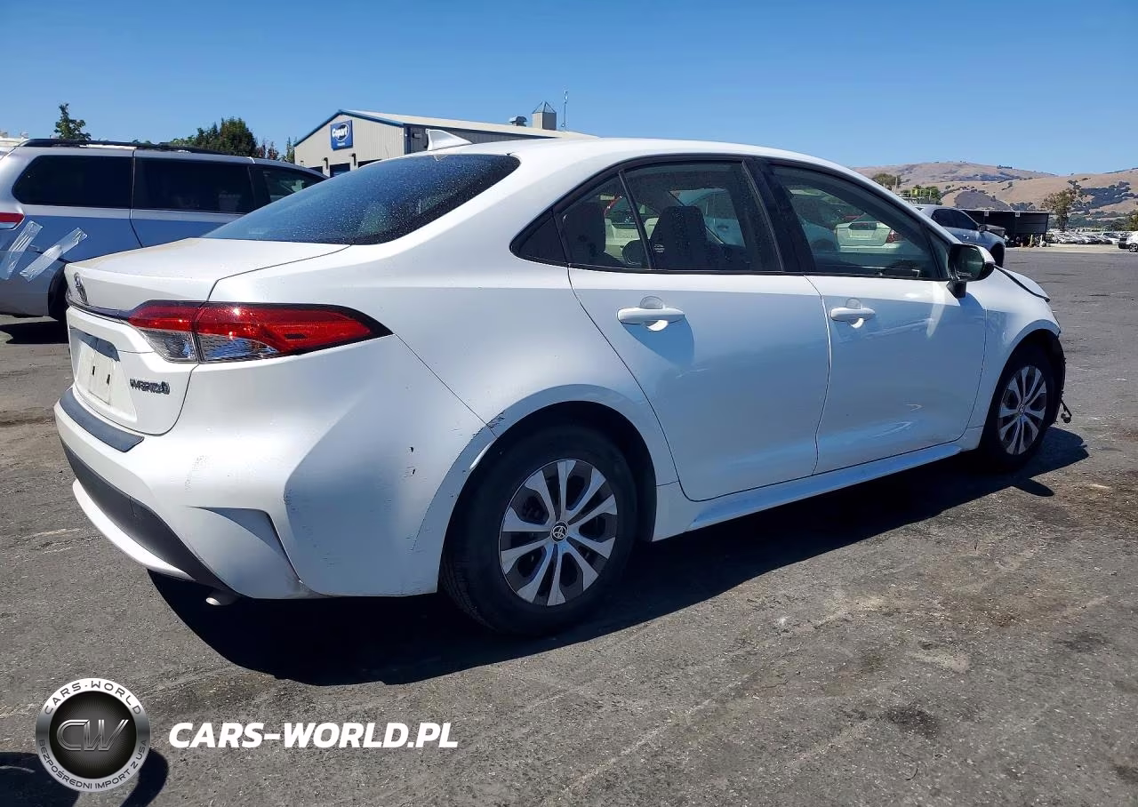 2022 Toyota Corolla Le VIN:JTDEAMDE5N3000291 - 3