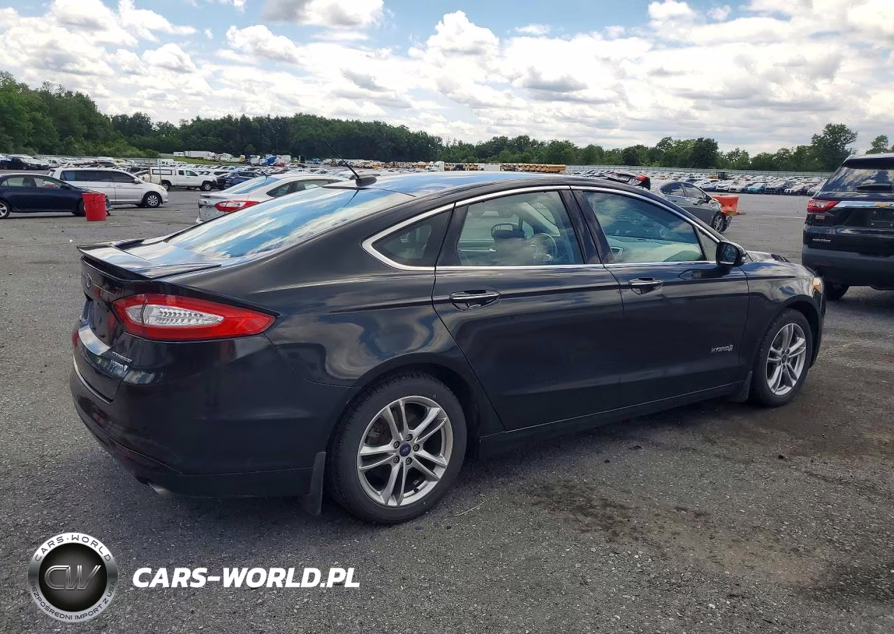 2015 Ford Fusion Titanium Hev VIN:3FA6P0RU8FR273553 - 3