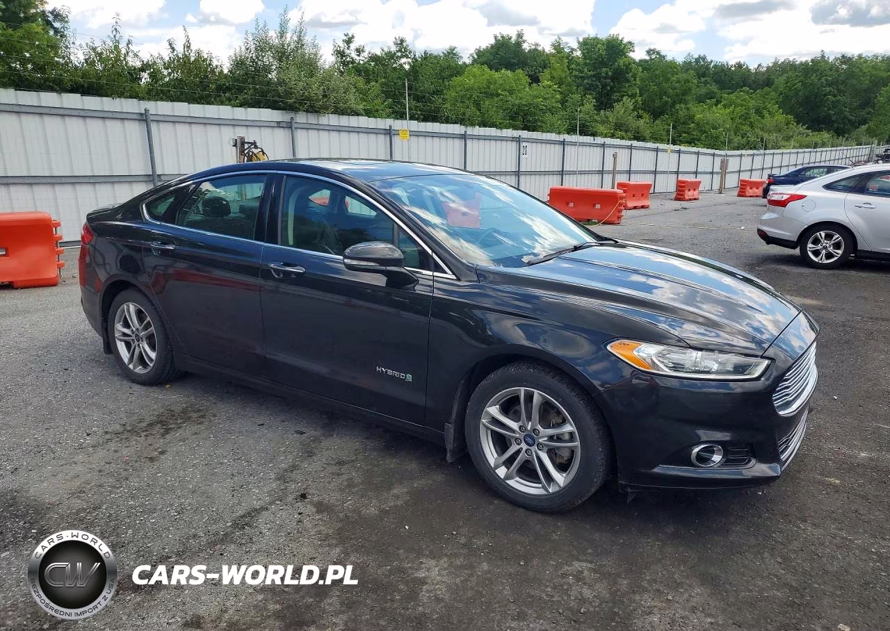 2015 Ford Fusion Titanium Hev VIN:3FA6P0RU8FR273553 - 4