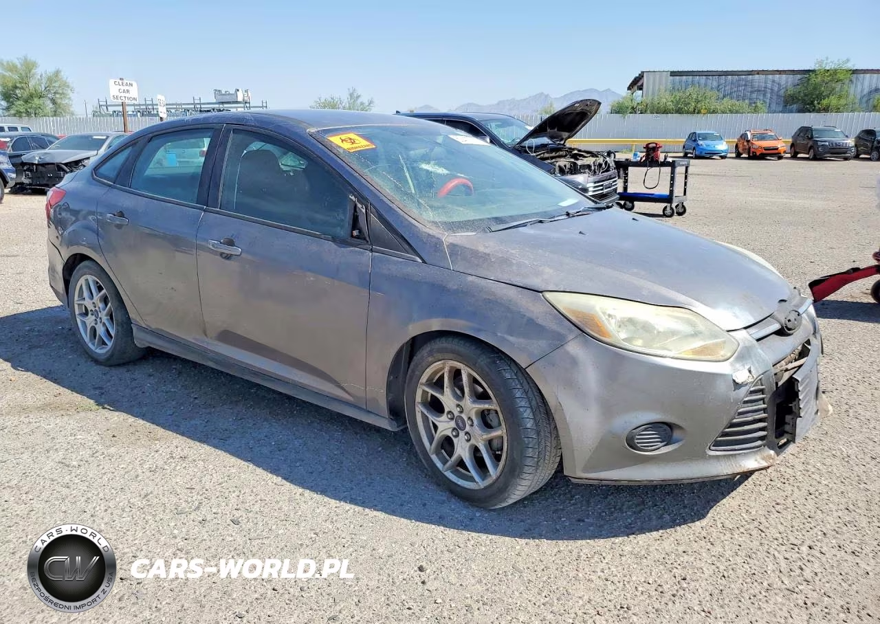2014 Ford Focus Se VIN:1FADP3F2XEL386039 - 4