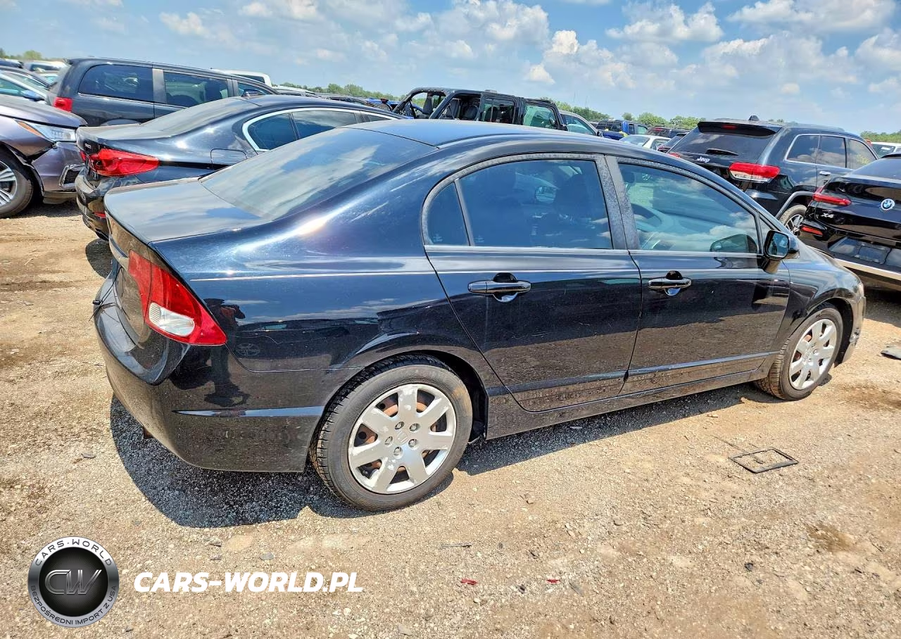 2011 Honda Civic Lx VIN:19XFA1F50BE047278 - 3