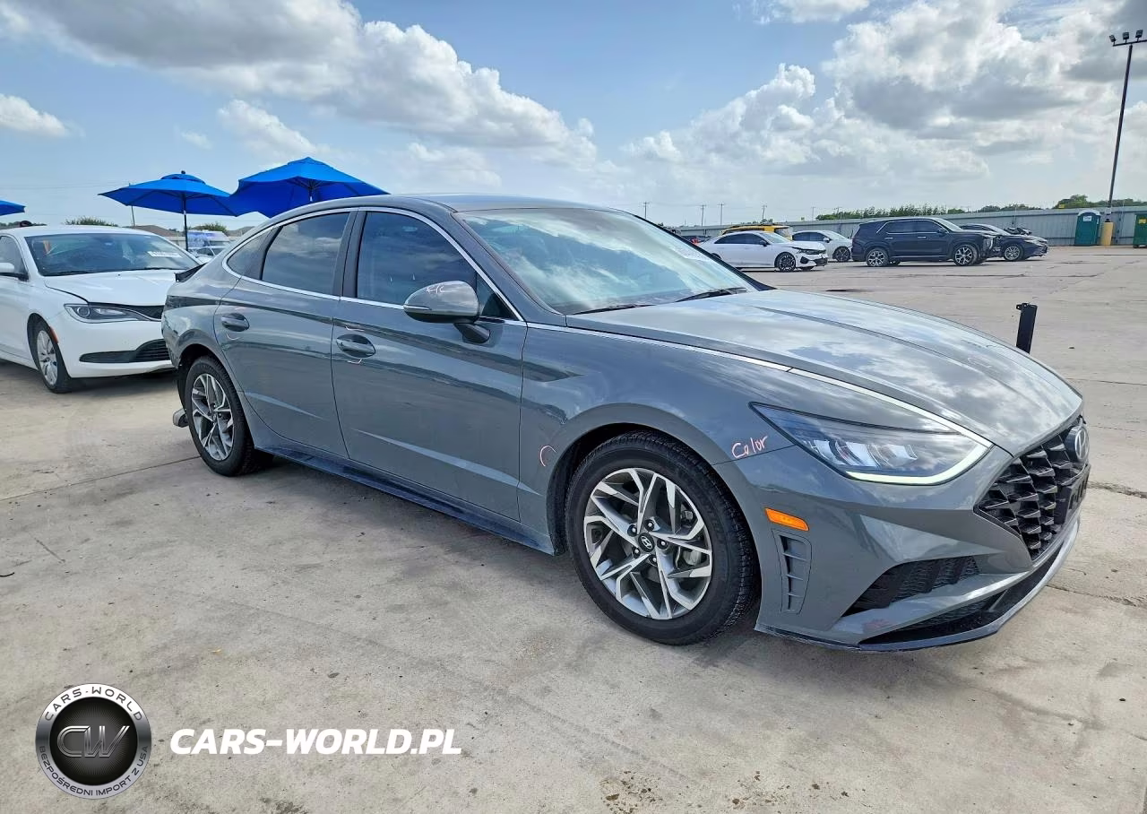 2021 Hyundai Sonata Sel VIN:5NPEL4JA9MH100604 - 4