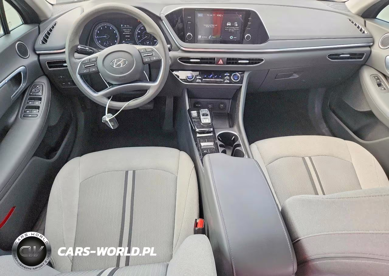 2021 Hyundai Sonata Sel VIN:5NPEL4JA9MH100604 - 8